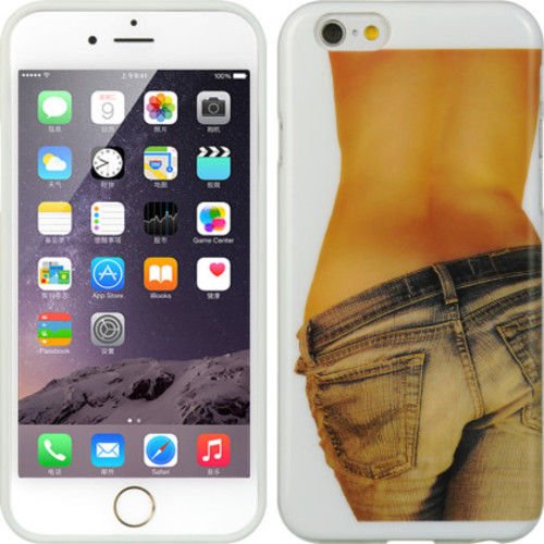 Plasic APPLE IPHONE6 (4.7″) CASE JEANS For iPhone 6, Multi-Color, Pictorial
