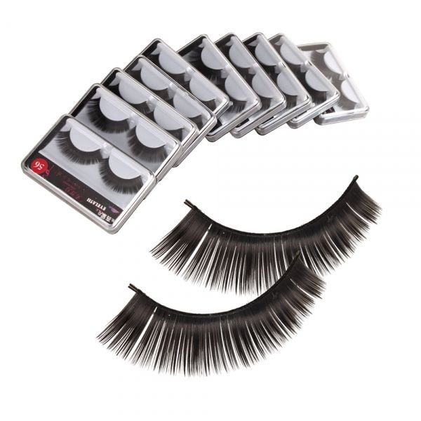 10 Pairs Black False Eyelash Eye Lash Style 56