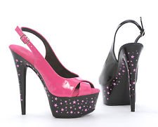 Star Sling Back Tattoo Stiletto
