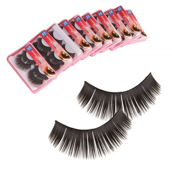20 Pairs Soft Synthetic Fiber False Eyelash Style HR133
