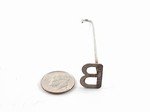 single letter B Mini Steak Branding Iron
