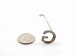 Mini letter G Steak Branding Iron steak brand