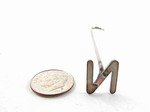 Mini letter N Steak Branding Iron steak brand
