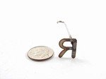 Mini letter R Steak Branding Iron steak brand