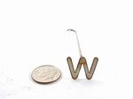 Mini letter W Steak Branding Iron steak brand