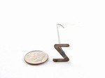 Mini letter Z Steak Branding Iron steak brand