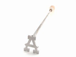 Western Initials letters A alphabet STEAK BRANDING IRONS-