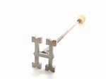 Western Initials letters H alphabet STEAK BRANDING IRONS-