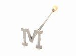 Western Initials letters M alphabet STEAK BRANDING IRONS-