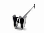 Letter W classic Alphabet STeak BRANDING IRONS iron