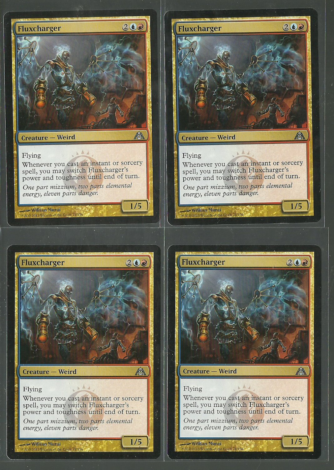 Fluxcharger X4 NM Dragons Maze Magic The Gathering