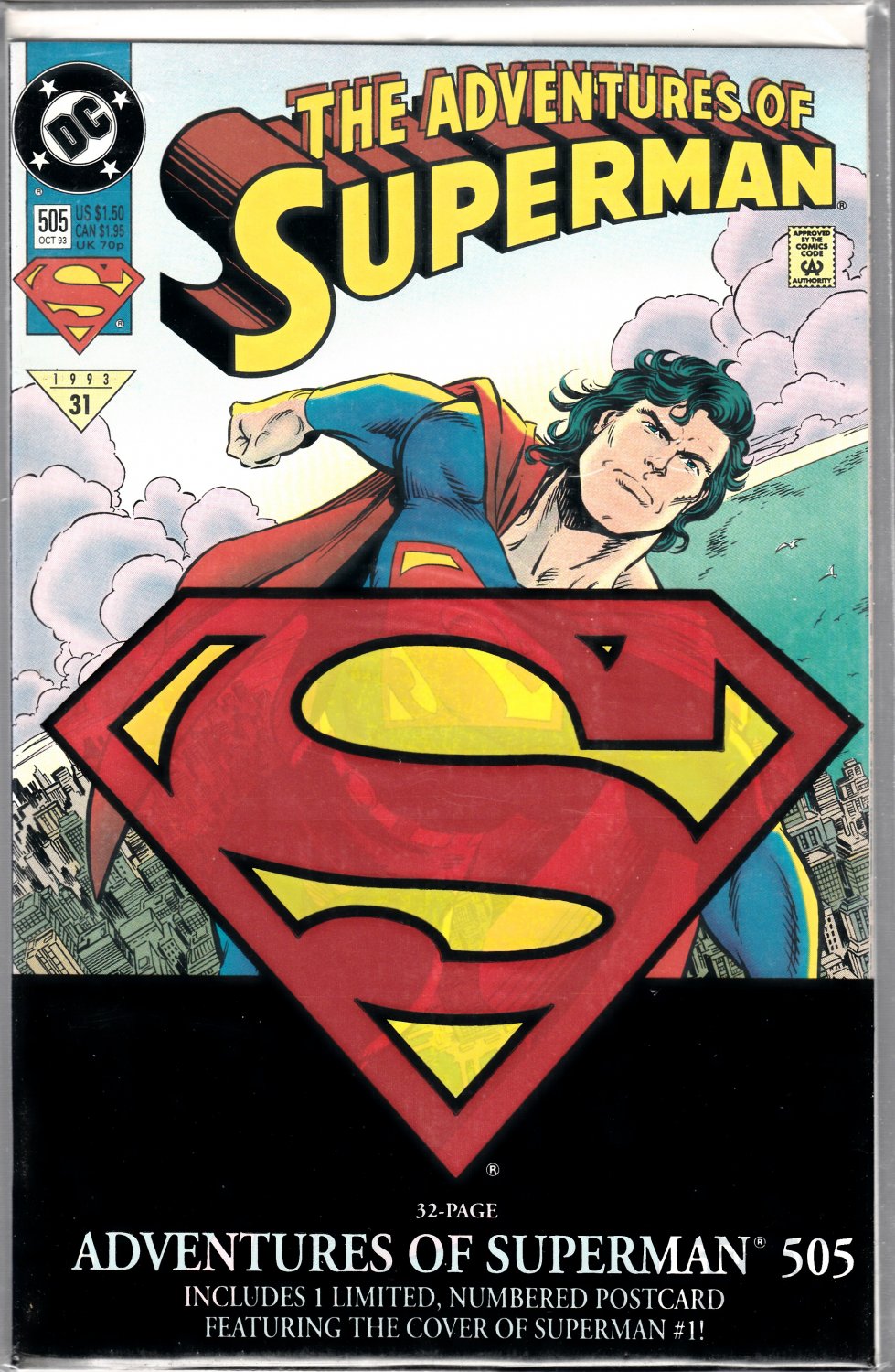 The Adventures of Superman #505 Bagged