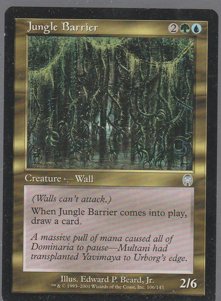 Jungle Barrier Good Apocalypse