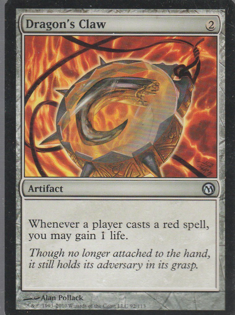Dragons Claw - NM - Duels of the Planeswalkers - Magic the Gathering