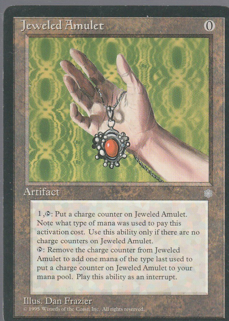 Jeweled Amulet - VG - Ice Age - Magic the Gathering
