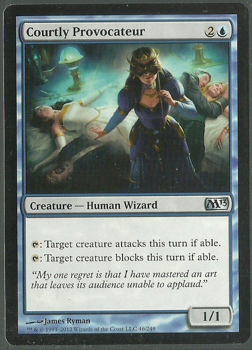 Courtly Provocateur - NM - Magic 2013 - Magic the Gathering