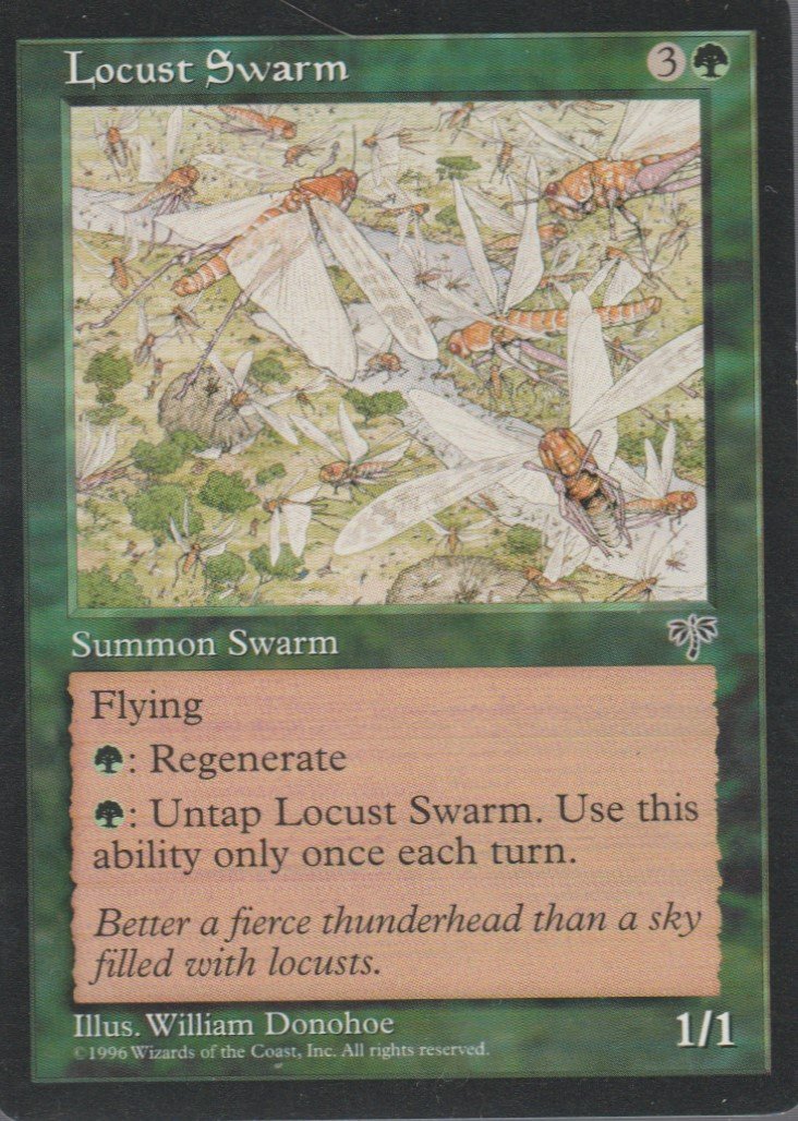Locust Swarm - Good - Mirage - Magic the Gathering