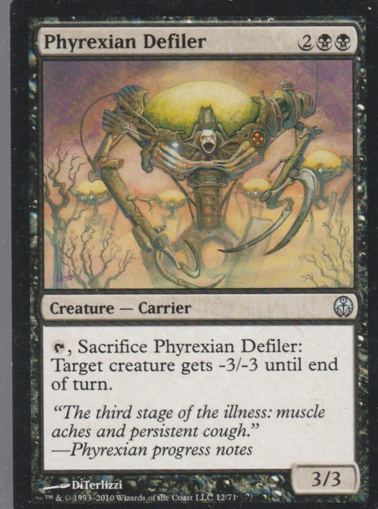 Phyrexian Defiler - VG - Phyrexia vs Coalition - Magic the Gathering
