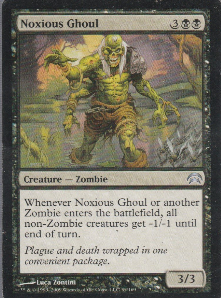 Noxious Ghoul - VG - Planechase - Magic the Gathering