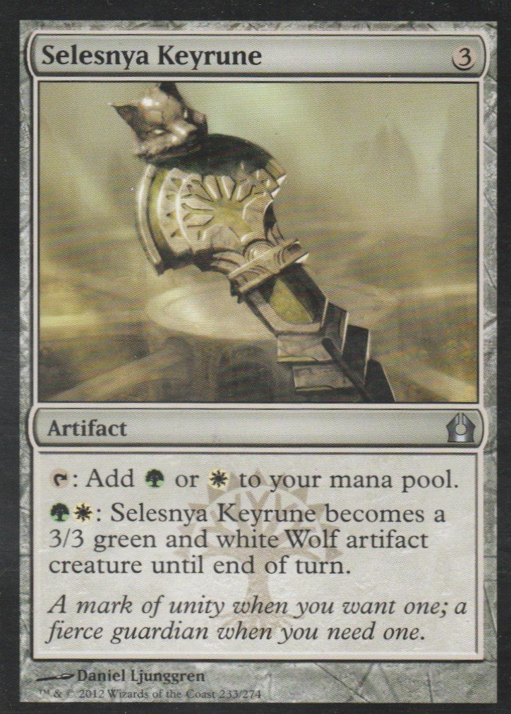 Selesnya Keyrune - VG - Return to Ravnica- Magic the Gathering