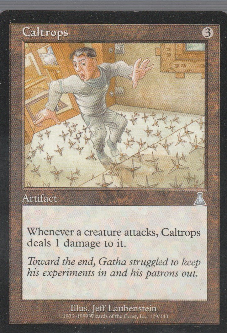 Caltrops - NM - Urzas Destiny - Magic the Gathering