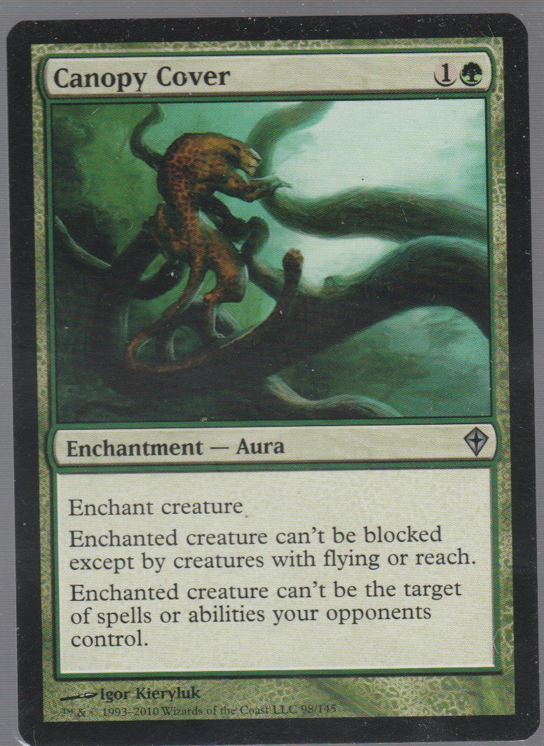 Canopy Cover - VG - Worldwake - Magic the Gathering
