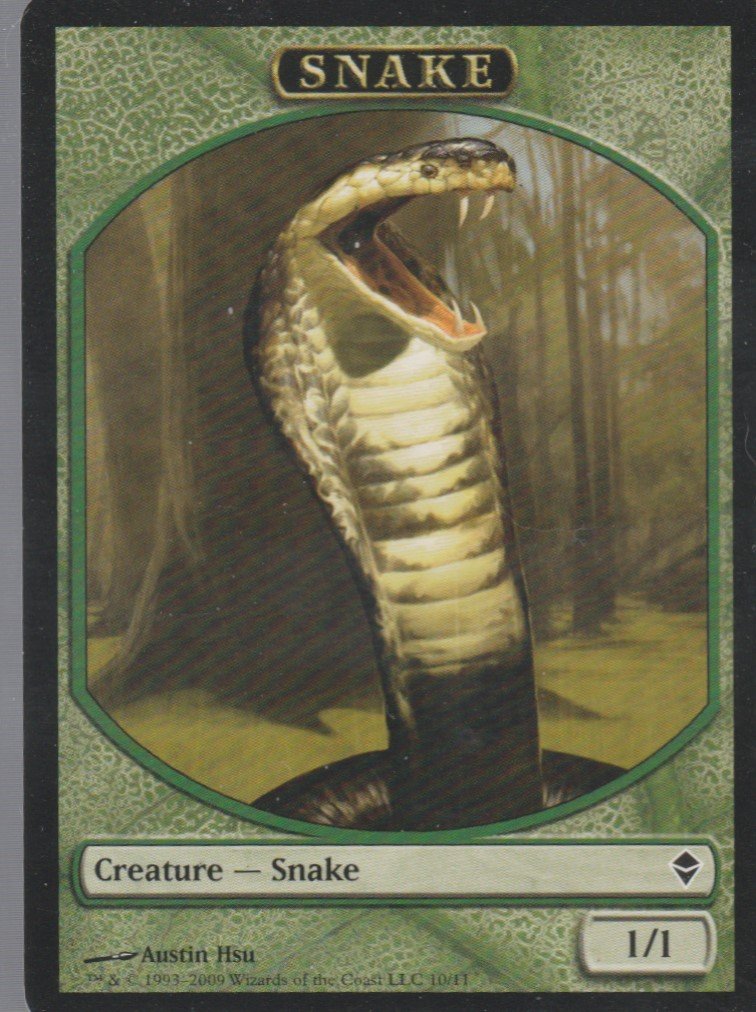 Snake - NM - Zendikar - Magic the Gathering