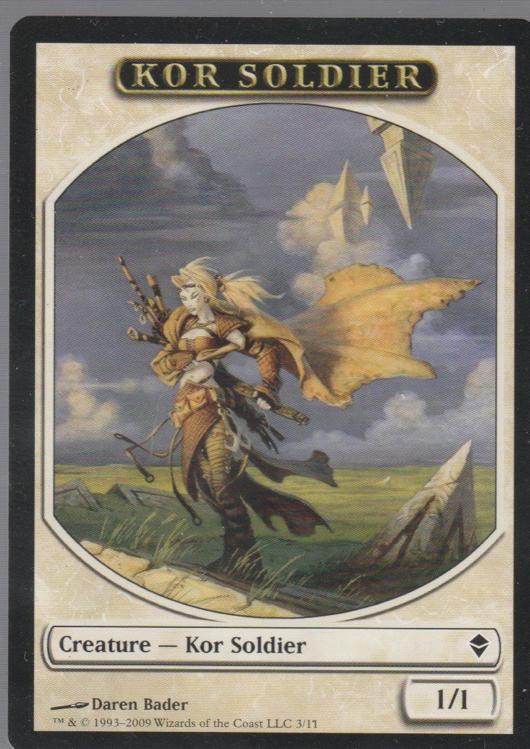 Kor Soldier - NM - Zendikar - Magic the Gathering