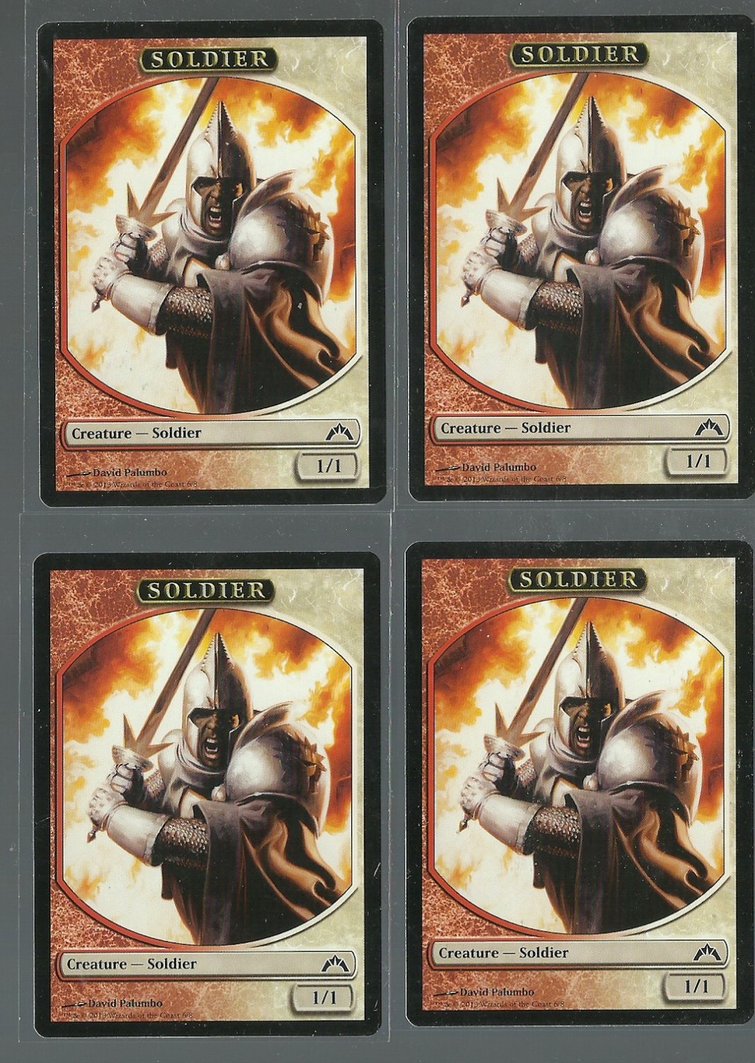 Soldier x4 - NM - Gatecrash - Magic the Gathering