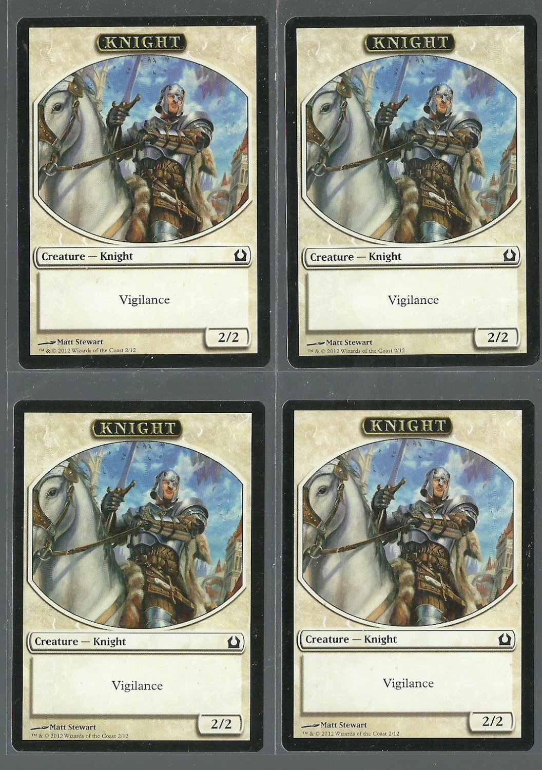 Knight x4 - NM - Return to Ravnica - Magic the Gathering