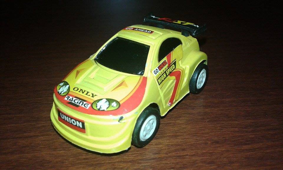 Mini Yellow Car