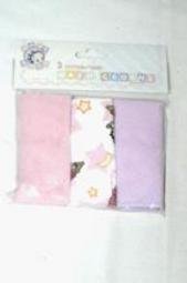 Baby Boop 3pk Washcloths in Poly Bag & Header
