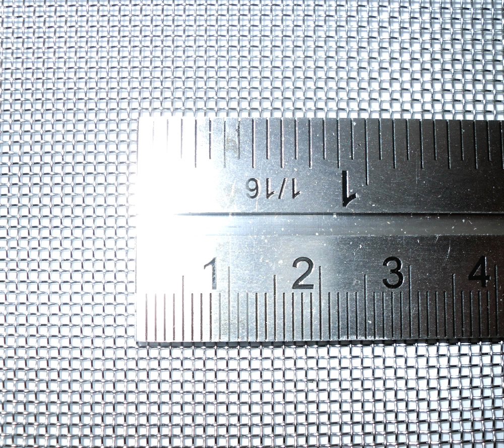 Woven Wire, 20 Mesh, 30cm x 30cm x1mm (medium, gauze) Stainless Steel