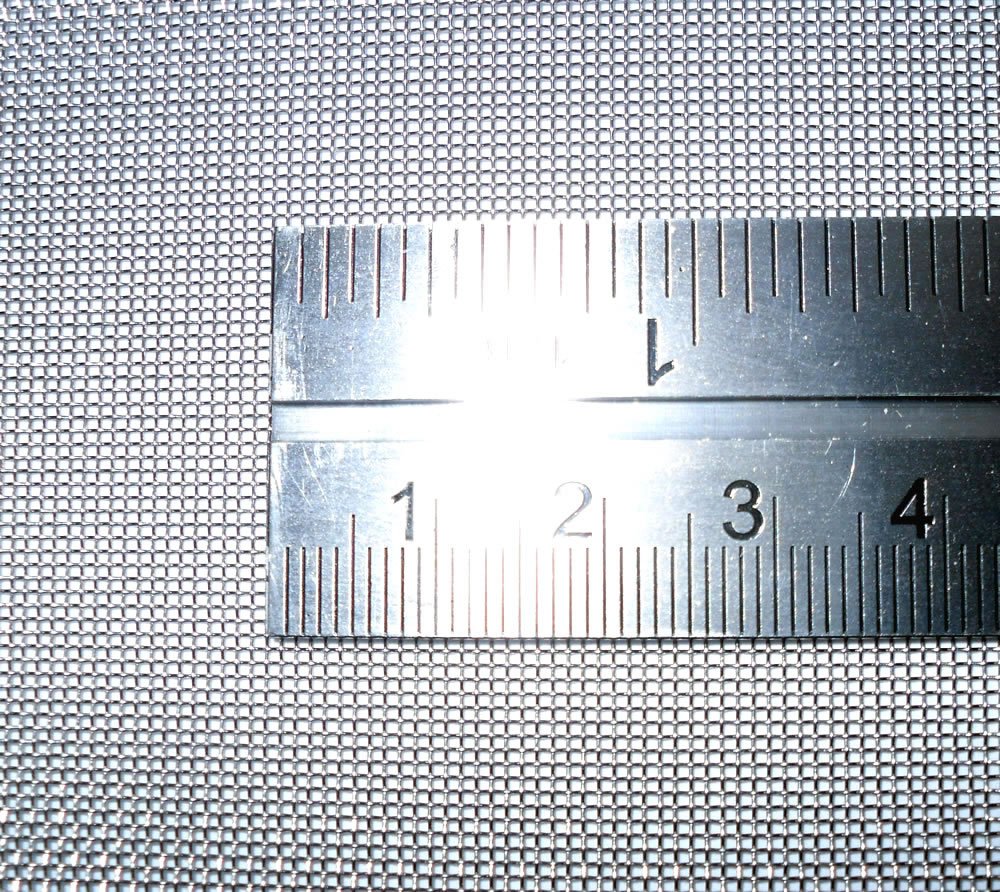 Woven Wire, 30 Mesh, 30x30cm x 0.6mm (Insect Screen) Stainless Steel, x1 Sheet.