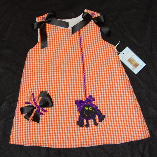 Not so spooky spider dress