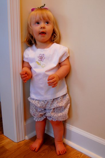 Purple flowers bloomer set