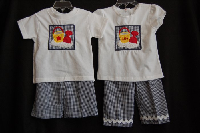Boy Sand Pail Short sets