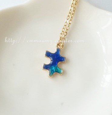 Exquisite Japanese Style Puzzle Star Gold Chain Necklace