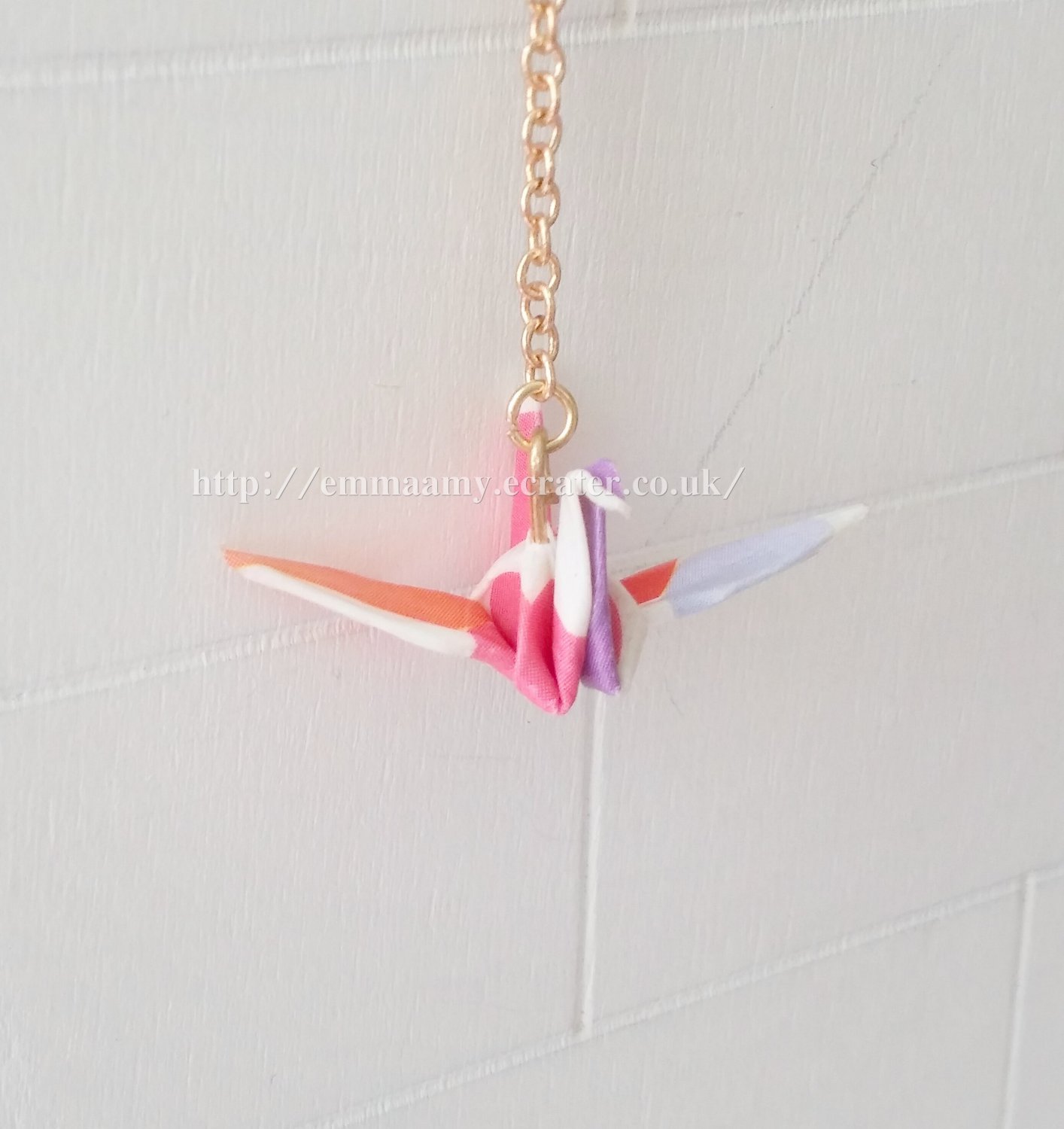 Colorful Junior Childike Cute Origami Single Earrings