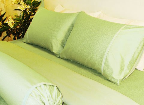 Bed set - King (Green garden)