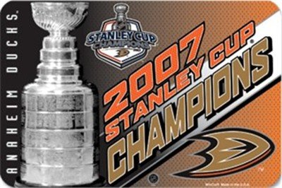 Anaheim Ducks Stanley Cup Champions 20x30 Welcome Mat Gift