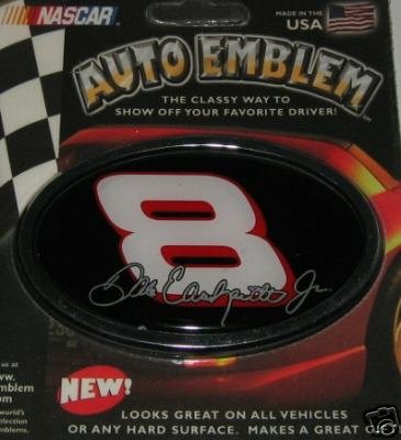 Dale Earnhardt, Jr. NASCAR 3-D Color Chrome Auto Car Emblem