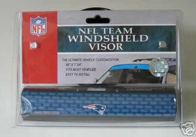 New England Patriots Car Winshield Sun Visor Film Gift
