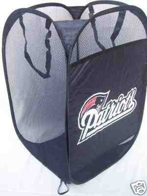 New England Patriots Square Clothes Pop Up Hamper Gift