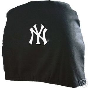 New York Yankees Auto/Car Head Rest Covers Set Gift