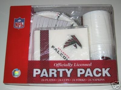 Atlanta Falcons 96pc Party Pack Cups Plates Napkins