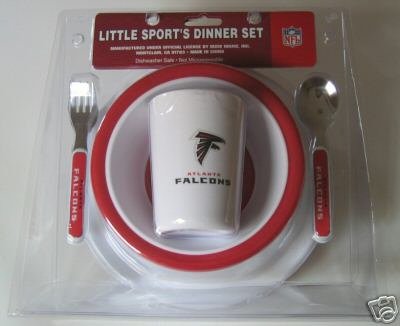 Atlanta Falcons Baby Kids Dinner Set Gift