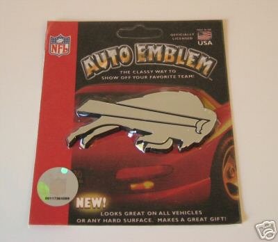 Buffalo Bills Chrome Auto Car Emblem Logo Gift