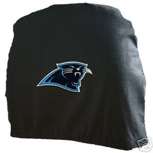 Carolina Panthers Auto Car Head Rest Covers Set Gift