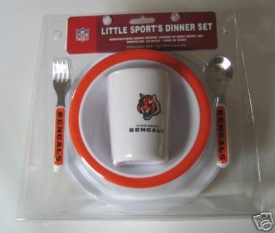 Cincinnati Bengals Baby Kids Dinner Set Gift